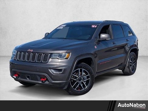 Used 2021 Jeep Grand Cherokee Trailhawk w/ Premium Lighting Group image 1