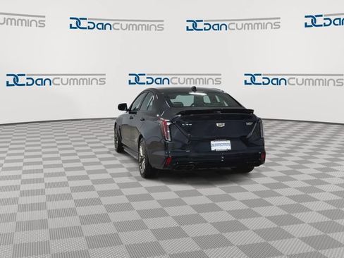 Used 2024 Cadillac CT4 V Blackwing w/ LPO, Red Accent Package RWD image 7