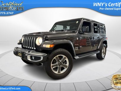 Used 2021 Jeep Wrangler Unlimited Sahara w/ Uconnect 4C Nav & Sound Group