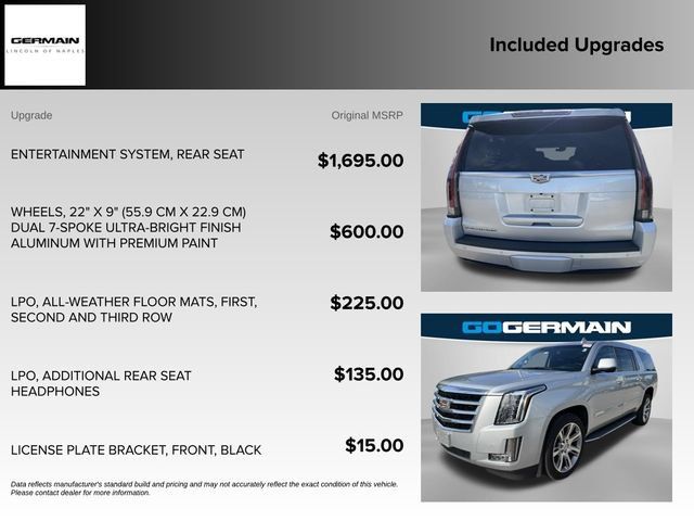 Used 2016 Cadillac Escalade ESV Luxury AWD/4WD image 27