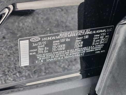 Used 2023 Hyundai Santa Fe SE image 34