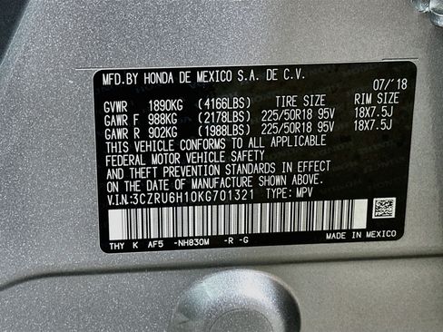 Used 2019 Honda HR-V Sport image 29
