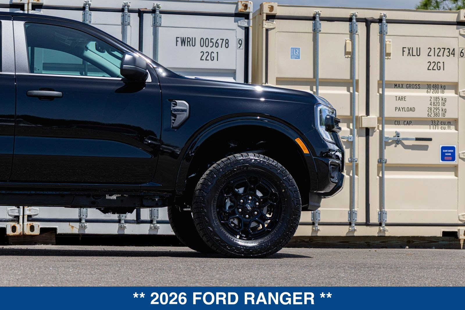 New 2026 Ford Ranger XLT w/ Black Appearance Package RWD image 29