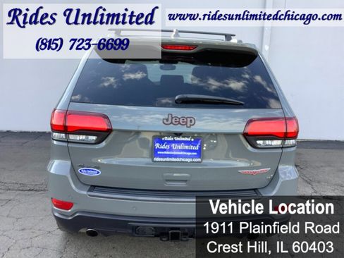 Used 2021 Jeep Grand Cherokee Trailhawk w/ Trailhawk Luxury Group AWD/4WD image 5
