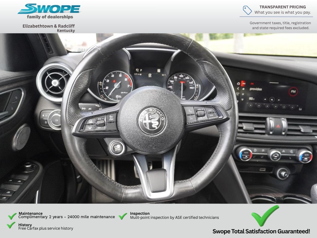 Used 2022 Alfa Romeo Giulia Ti AWD/4WD image 16