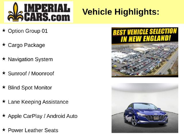Used 2023 Hyundai Elantra Limited w/ Cargo Package FWD image 8