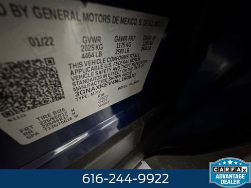 Used 2022 Chevrolet Equinox LT image 25