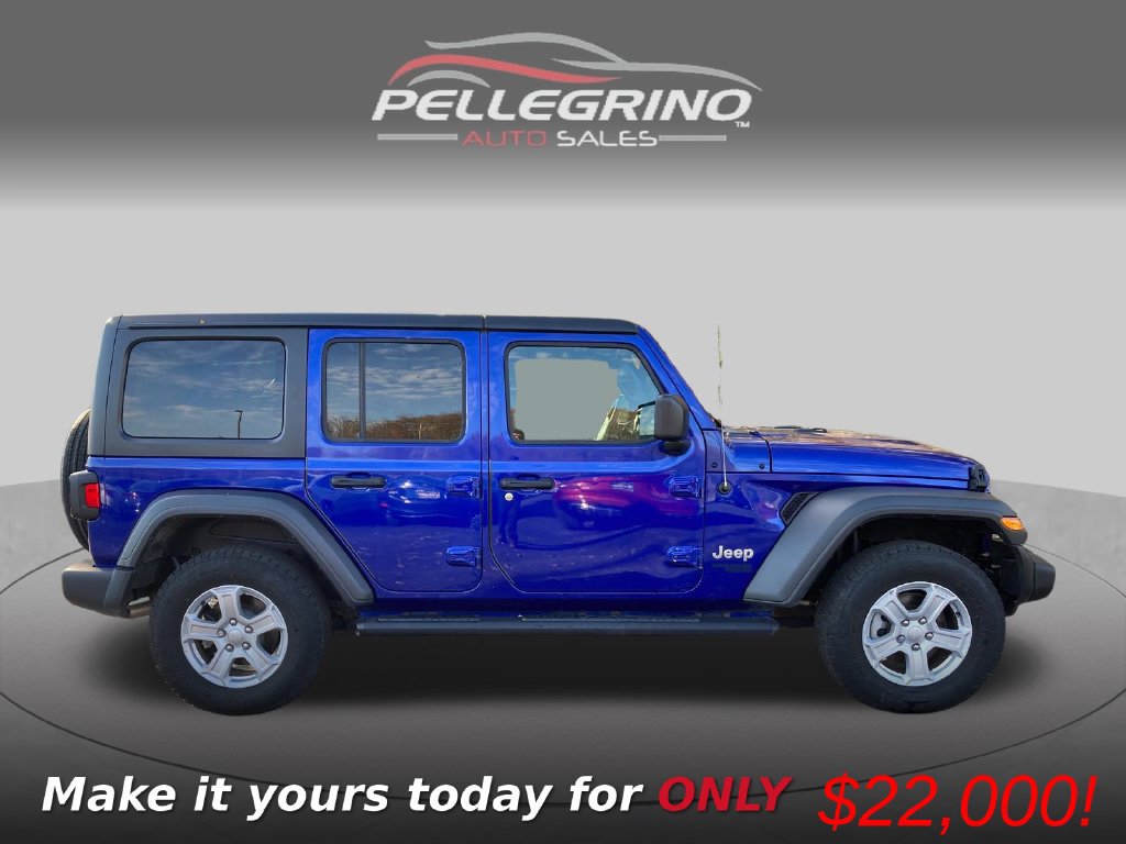 Used 2018 Jeep Wrangler Unlimited Sport S AWD/4WD image 8