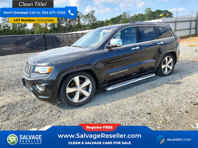 Used 2016 Jeep Grand Cherokee Overland AWD/4WD image 1