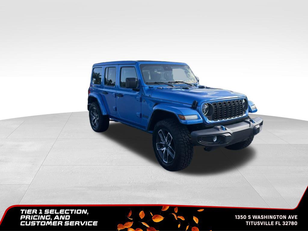 Used 2024 Jeep Wrangler Unlimited w/ Technology Group AWD/4WD image 12
