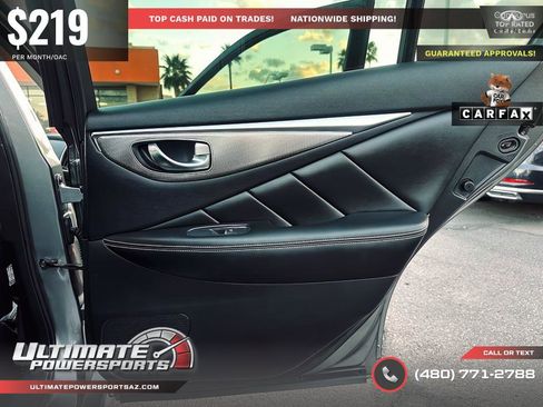 Used 2017 INFINITI Q50 3.0t Premium w/ 3.0T Premium Plus Package image 17