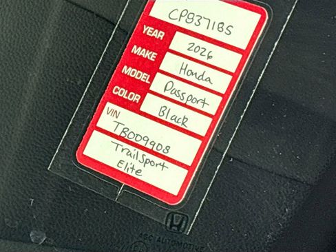 Certified 2026 Honda Passport TrailSport Elite image 27