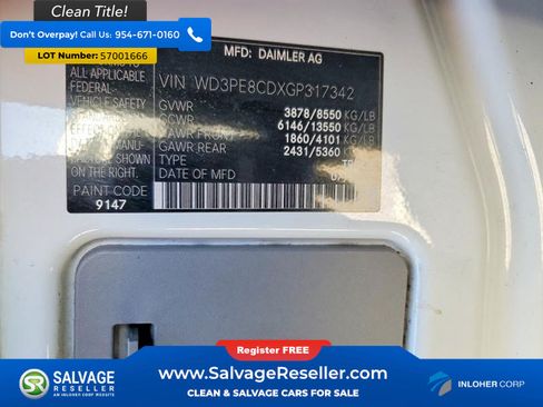 Used 2016 Mercedes-Benz Sprinter 2500 image 17