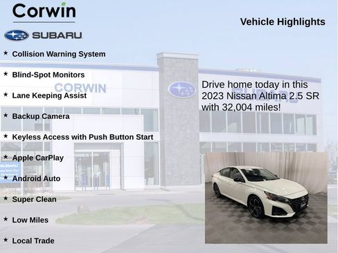 Used 2023 Nissan Altima 2.5 SR AWD/4WD image 6