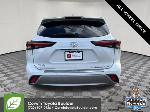 Certified 2026 Toyota Highlander Platinum AWD/4WD image 6