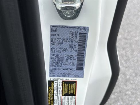 New 2026 Nissan Frontier S image 26