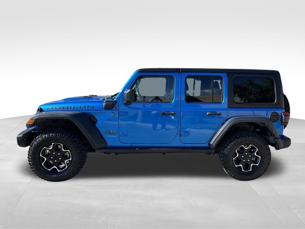 Used 2022 Jeep Wrangler Unlimited Rubicon 4xe w/ Steel Bumper Group AWD/4WD image 10