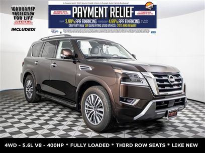 Used 2022 Nissan Armada SL w/ Captain's Chairs Package