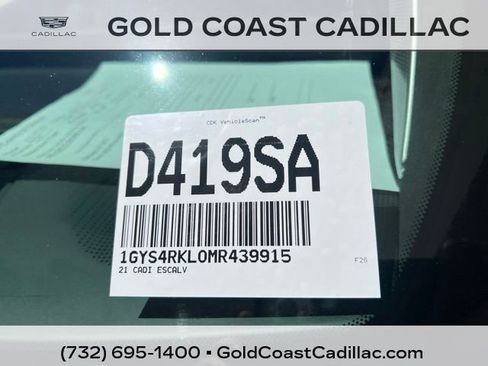 Certified 2021 Cadillac Escalade ESV Sport Platinum AWD/4WD image 36