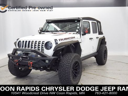 Used 2023 Jeep Wrangler Unlimited Rubicon w/ LED Lighting Group AWD/4WD image 1