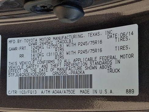 Used 2014 Toyota Tacoma PreRunner w/ SR5 Package image 26