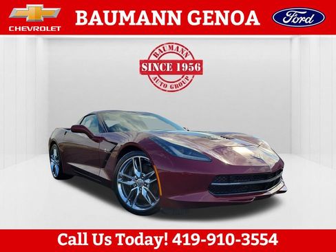 Used 2016 Chevrolet Corvette Stingray Coupe w/ 2LT Preferred Equipment Group RWD image 1