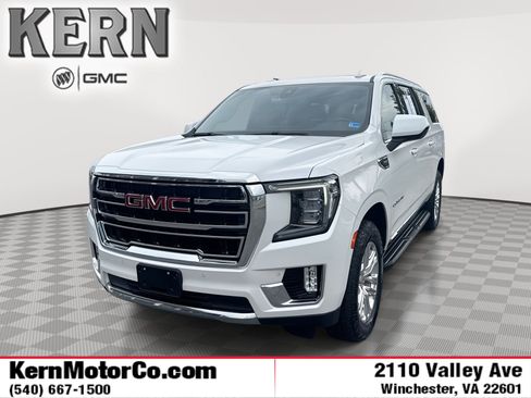 Certified 2022 GMC Yukon XL SLT w/ Max Trailering Package AWD/4WD image 1
