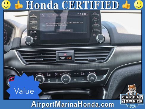Certified 2022 Honda Accord LX image 13