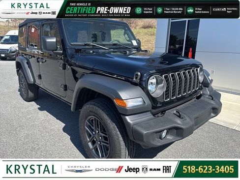 Certified 2026 Jeep Wrangler Unlimited Sport AWD/4WD image 1