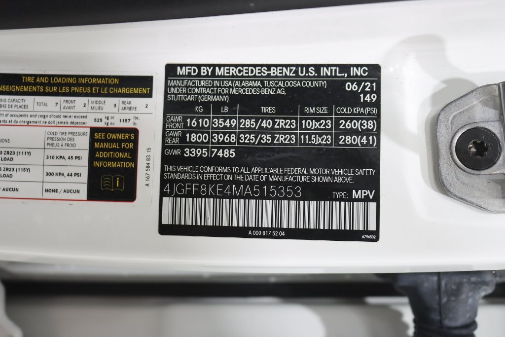 Used 2021 Mercedes-Benz GLS 63 AMG 4MATIC image 51