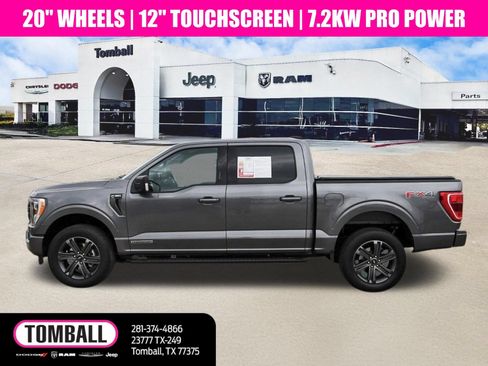 Used 2023 Ford F150 XLT w/ Equipment Group 302A High AWD/4WD image 4