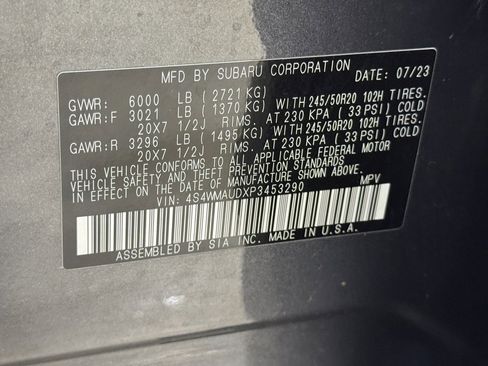 Used 2023 Subaru Ascent Limited w/ Technology Package image 34