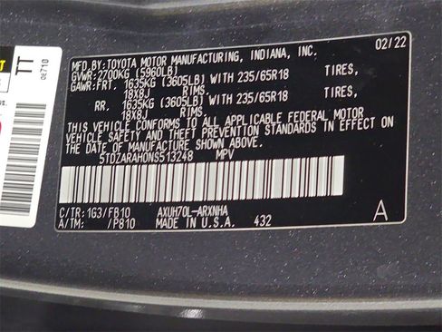 Used 2022 Toyota Highlander LE image 32