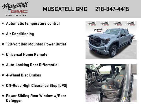 Used 2025 GMC Sierra 1500 AT4 w/ AT4 Premium Package AWD/4WD image 12