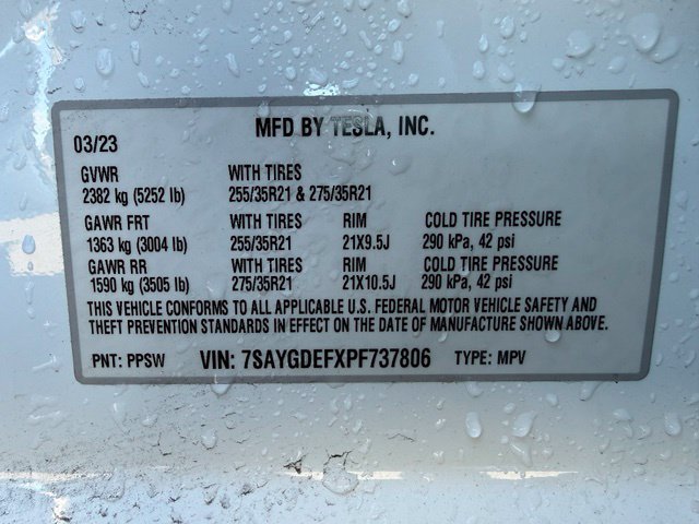 Used 2023 Tesla Model Y Performance AWD/4WD image 13