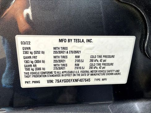 Used 2022 Tesla Model Y Performance AWD/4WD image 18