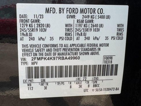 Used 2024 Ford Edge Titanium AWD/4WD image 26