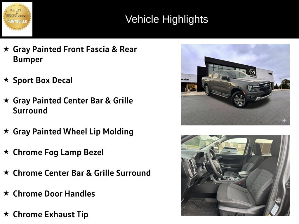 Used 2024 Ford Ranger XLT w/ Equipment Group 301A High RWD image 13