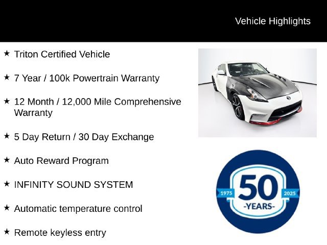Used 2020 Nissan 370Z Coupe RWD image 8
