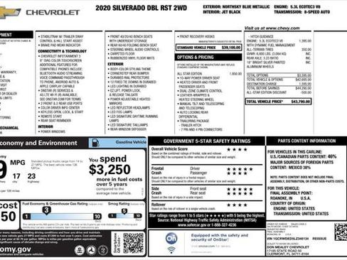 Used 2020 Chevrolet Silverado 1500 RST w/ All-Star Edition image 4