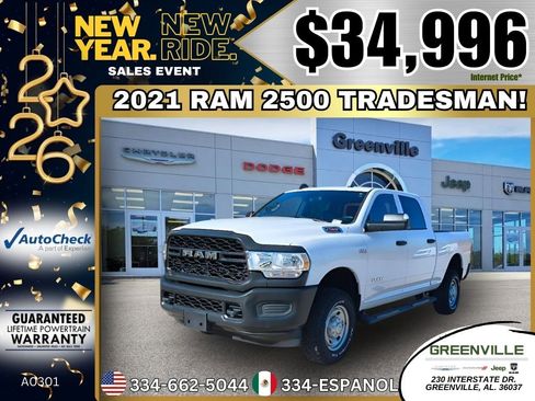Used 2021 RAM 2500 Tradesman w/ Protection Group image 1