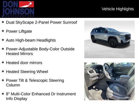 Used 2023 GMC Acadia SLT w/ Elevation Edition AWD/4WD image 13