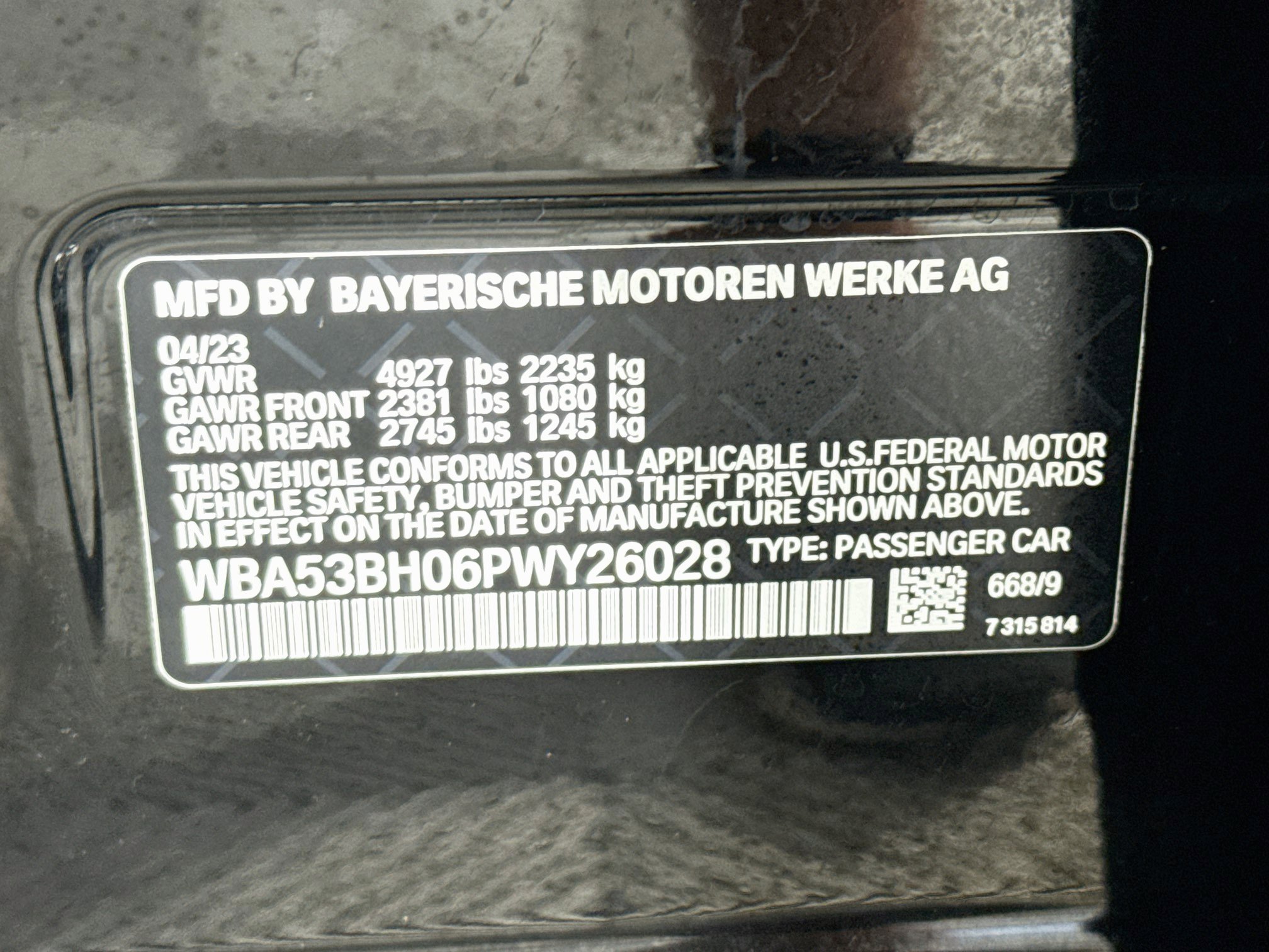 Used 2023 BMW 530i w/ Convenience Package RWD image 40