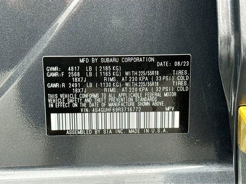 Certified 2024 Subaru Crosstrek 2.5i Sport AWD/4WD image 28