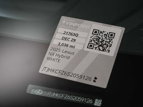 Used 2025 Lexus NX 450h+ AWD w/ Accessory Package (2T) image 30