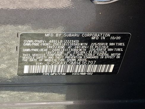 Used 2021 Subaru Forester Touring w/ Popular Package #2 AWD/4WD image 27