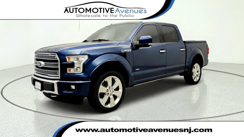 Used 2017 Ford F150 Limited w/ Trailer Tow Package AWD/4WD image 1