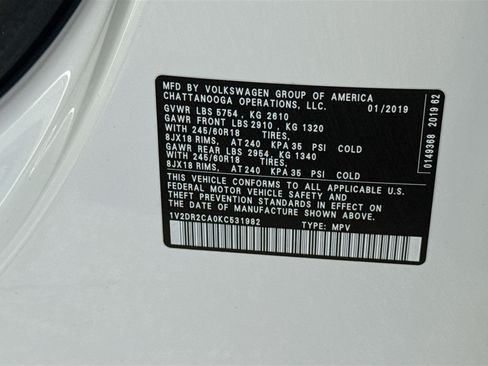 Used 2019 Volkswagen Atlas SE FWD image 42