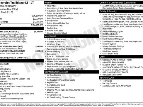 Used 2024 Chevrolet TrailBlazer LT w/ Convenience Package image 35