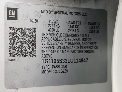 Used 2020 Chevrolet Impala Premier w/ Premier Confidence Package image 28